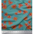 thumbnail image 1 of Soimoi Cotton Poplin Fabric Flower Artistic Print Fabric by the Yard 56 Inch Wide, 1 of 1