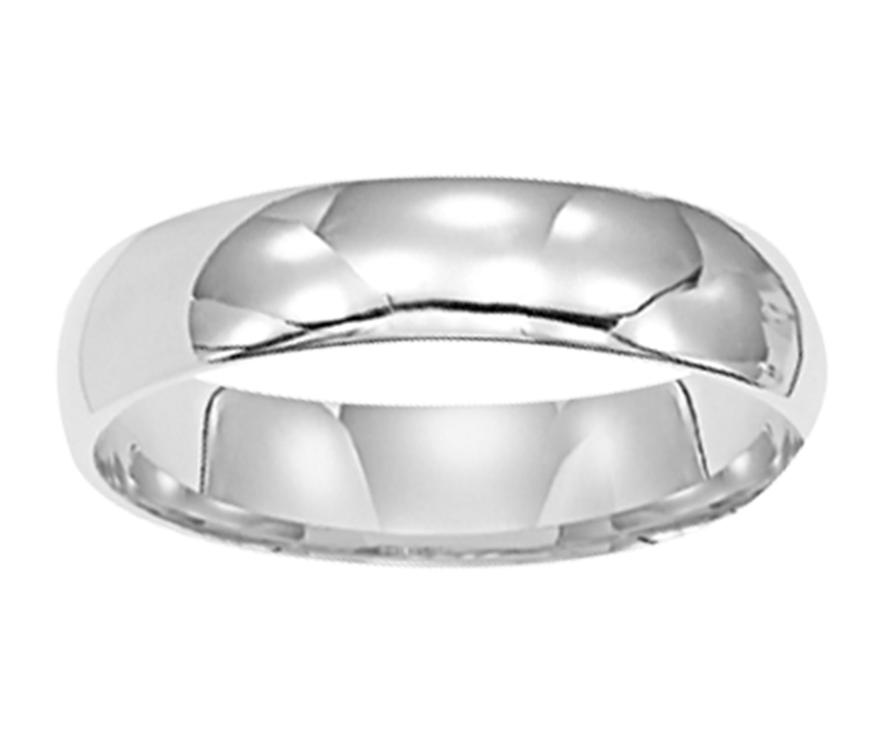Keepsake 14kt White Gold Wedding Band, 5mm