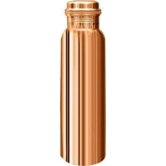 Pure Copper Water Bottle (Pack of 1)