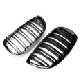 thumbnail image 1 of par de parrilla delantera de coche negra brillante 51137157277 apta para Serie 3 E92 E93 06-09, 1 of 8