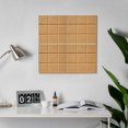 thumbnail image 4 of Cork Board Tiles 12" x 12" brown printed Home School Message Board Vision Board C, 4 of 7