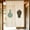 D, variant on Art Noren Door Curtain, Modern Minimalism Doorway Curtain For Kitchen Partition Bedroom Door Privacy Decor, Embroidered Fabric Door Curtain Split Panel Noren Tapestry No Punching Way Divider Cover