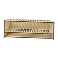 thumbnail image 1 of Soporte de madera para cepillos de escritorio, estante de almacenamiento para bolígrafos, organizador de pinceles de pintura, soporte para el hogar, 1 of 9