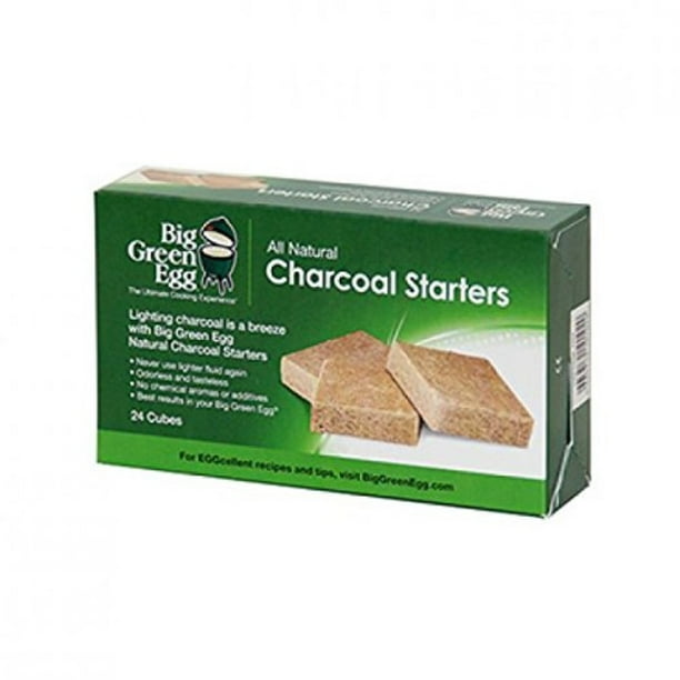 Big Green Egg All Natural Charcoal Starters 24 cubes