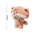 thumbnail image 6 of YATAV 10 Inches Adorable Mini Stuffed Animal with Cute Shoulder Bag - Playful Ease - Timeless Companions - Birthday Christmas Present - Peach Fox, 6 of 8