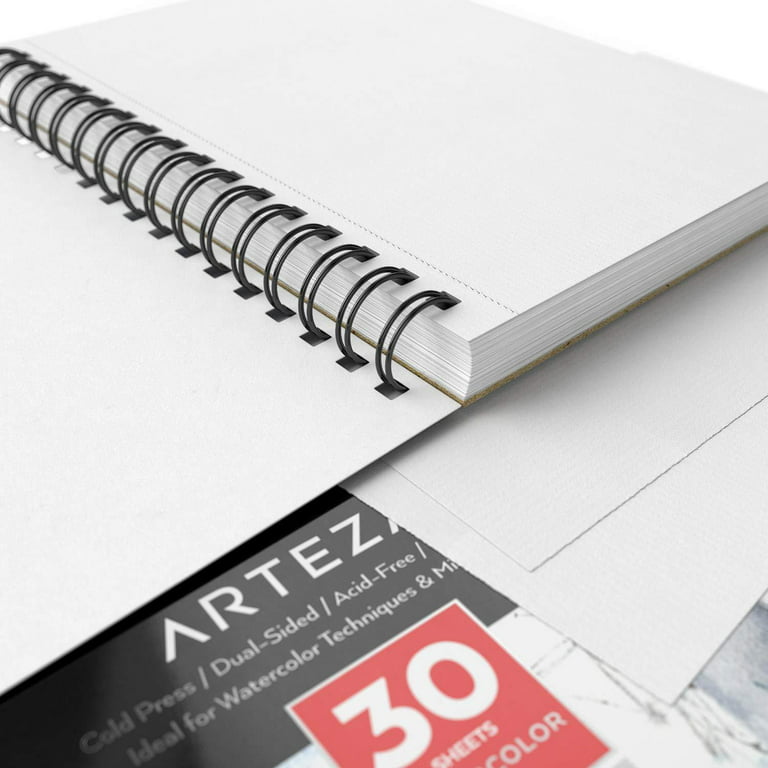 Arteza Art Supplies Review - Watercolor Paper, Metallic Watercolor, Mi