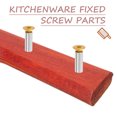 Brass Rivets Handle VERDANVERSE 2 Pack Brass Handle Rivets, Round Fasteners for Handle ...