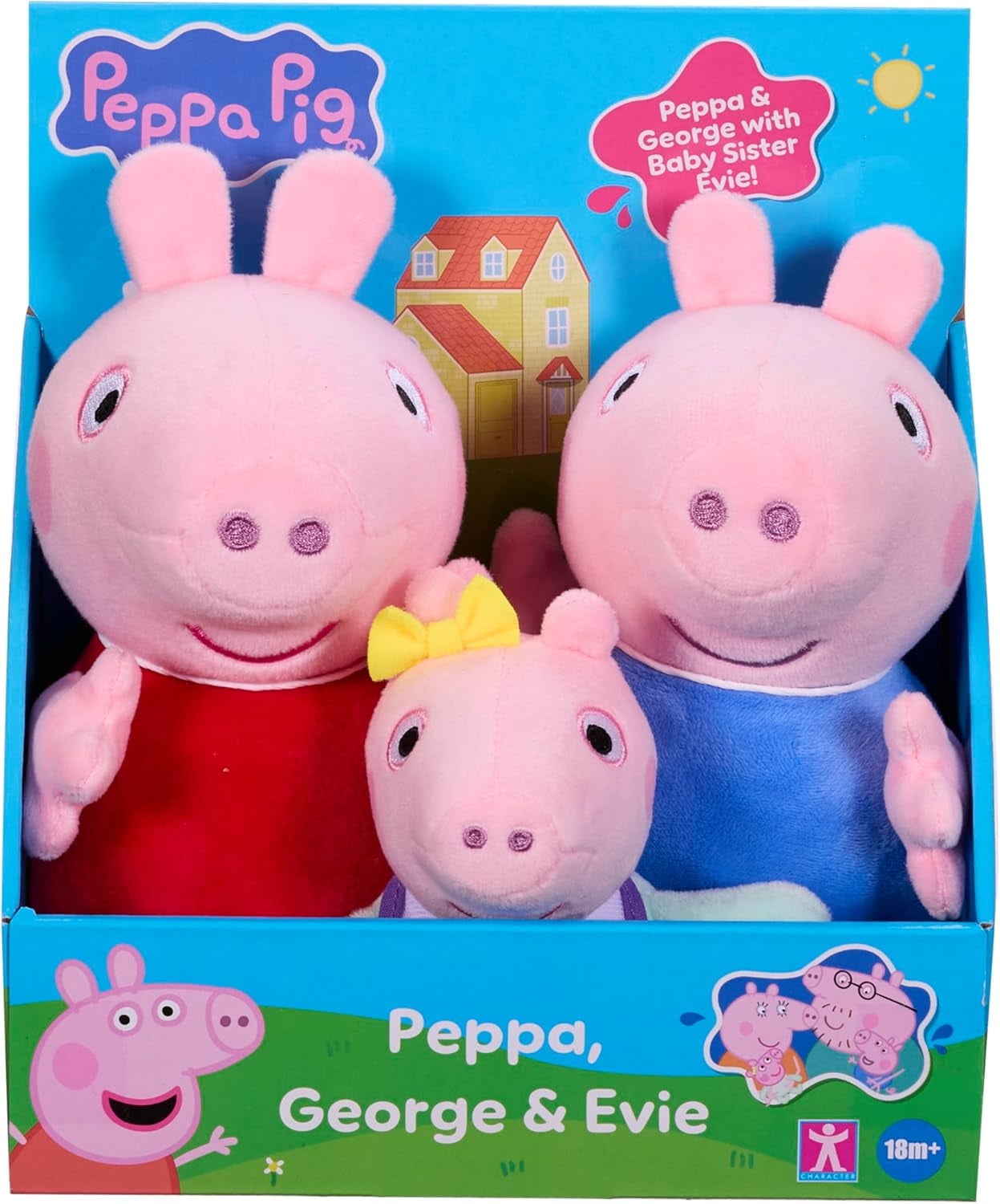 mommy pig  Jazwares Mummy Pig Stuffed Animals & Plush Toys, Peppa Pig