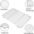 thumbnail image 6 of 3Pcs Stainless Steel Cookie Cooling Racks - 16"x10" Commercial Grade Baking Racks, Heavy Duty Nonstick & Dishwasher Safe (Oven/Food Dehydrator Use), 6 of 7
