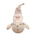 thumbnail image 2 of Glowing Christmas Snowman Doll Decoration, Table Fabric Holiday Doll, Cute Snowman for Christmas Décor, Winter Tabletop Decorations and Home Accents, 2 of 4