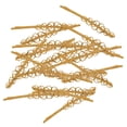 thumbnail image 1 of Pinza de cabellero de Princesa Vintage BobbyPin Horquilla de Pasador de Metal dorado, 1 of 9