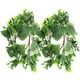 thumbnail image 2 of KAKOWELY 2 velas de pilar con forma de corona, velas verdes, velas para cenas y fiestas., 2 of 4
