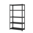 thumbnail image 3 of Tcbosik 72"H Metal Garage Shelving Unit, 5-Tier Heavy Duty Storage Rack, Industrial Metal Shelves for Garage, Basement, Black, 3 of 10
