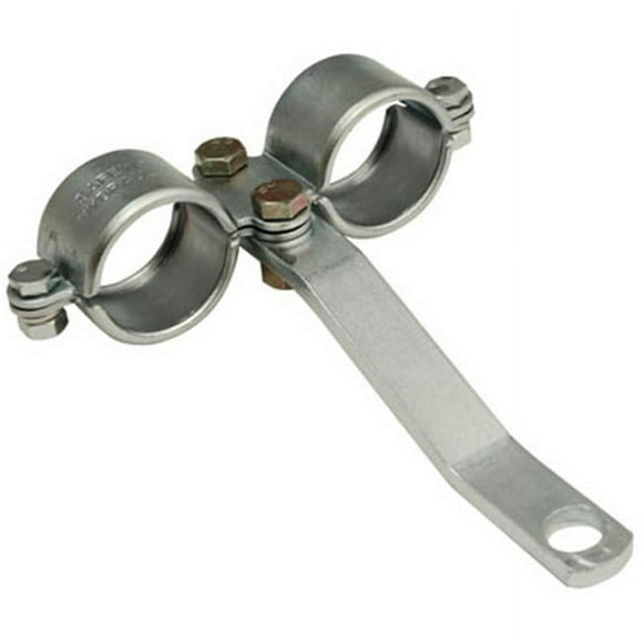 Apache 39041870 .50 in. Stamped Steel- Double Breakaway Clamp