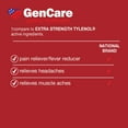 thumbnail image 3 of GenCare Extra Strength Acetaminophen 500mg Pain Relief Fever Reducer, 300 Caplets, 3 of 6