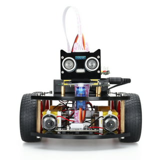  KEYESTUDIO Smart Car Robot,4WD Programmable DIY Starter Kit for  Arduino for Uno R3,Electronics Programming Project/STEM Educational/Science  Coding Robot for Teens Adults,15+ : Toys & Games