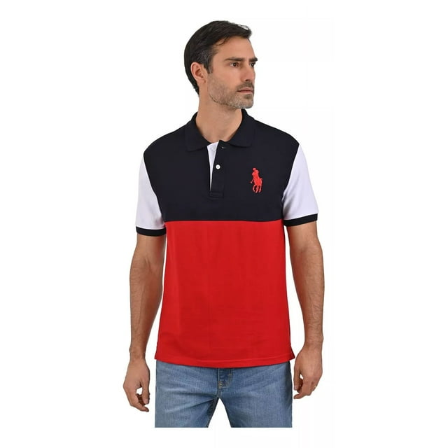 Playera Polo De Piqué Para Hombre Hpc Polo Rojo