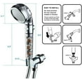 thumbnail image 3 of Shower Head High Pressure 3 Settings Spray Handheld Shower heads with hose 5 Ft, 3 of 7