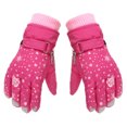 thumbnail image 2 of Minnieouse 1 par de guantes de esquí para niños, guantes de esquí portátiles a prueba de viento para mantener el calor, guantes de punto, bicicletas al guantes y mitones Rojo Minnieouse AP013201-01, 2 of 6