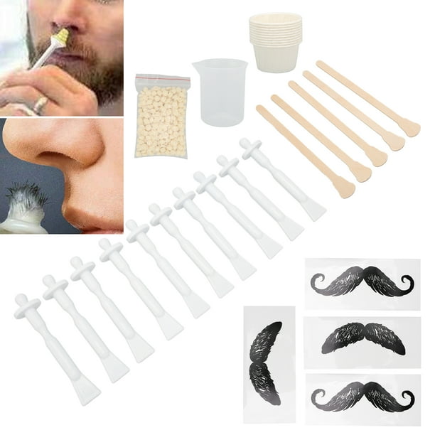 Depilarse Cera Para Pelos De Nariz Kit De Cera Para La Nariz Eliminador De Vello Para La Nariz Eficaz