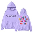 thumbnail image 1 of In 2024 The Lady Sweatshirt With In God Will Be The God Is In Her Heart And She Will Not Fall Down Hoodie, 1 of 2