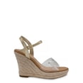 thumbnail image 2 of Juicy Couture Women's Cristall Espadrille Wedge Sandal, 2 of 6