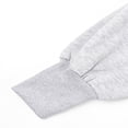 thumbnail image 7 of Forever 21 Cropped Lace-Lined Hood & Embroidered-Bow Hoodie, Color- Heather Grey/Multi, Size- S, 7 of 7
