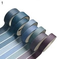 Walmart 8 Rolls Washi Tape Box, Convenient Adhesive, Solid Colors ...