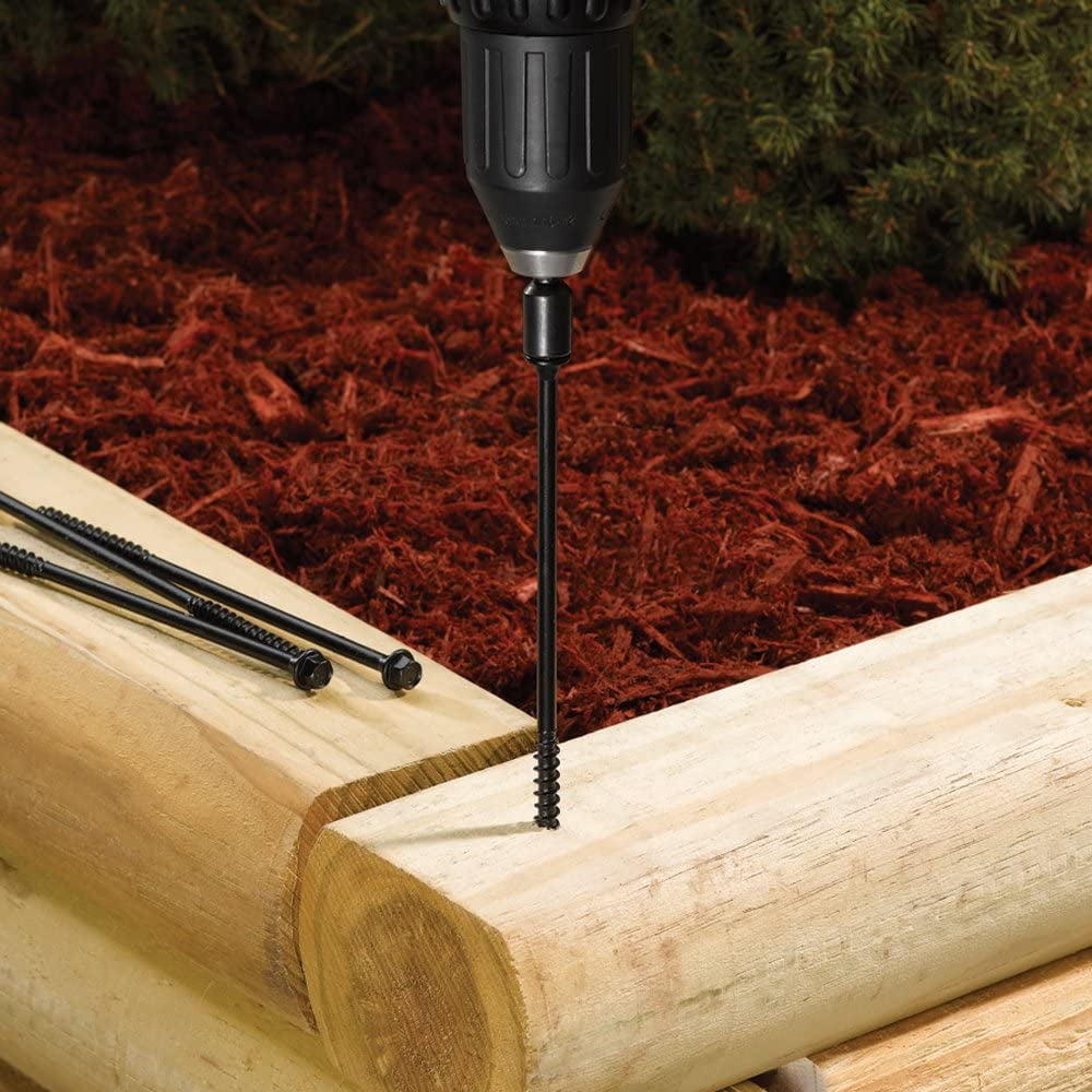 FastenMaster FMTLOK10-12 TimberLOK Heavy-Duty Wood Screw, 10 Inches, 12-Count