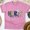 Azalea, variant on Nurse T-Shirt with Blue Floral and Medical Icons | Women’s Graphic Tee, Ash, Size 3XL