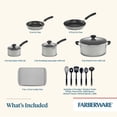thumbnail image 4 of Juego de utensilios de cocina Farberware Cookstart DiamondMax 15 piezas plateado, 4 of 9