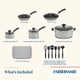 thumbnail image 4 of Juego de utensilios de cocina Farberware Cookstart DiamondMax 15 piezas plateado, 4 of 9