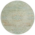 thumbnail image 2 of Addison Rugs Chantille Indoor/Outdoor Traditional Global Sage Washable Round Rug, 8' x 8', 2 of 6