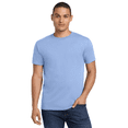 thumbnail image 3 of JERZEES Men Dri-Power 50/50 T-Shirt, Short Sleeve Cotton-Poly Blend Light Blue Durable Tee, M, 3 of 6