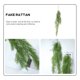 thumbnail image 5 of 4 piezas de agujas de pino realistas de ratán para emulación de plantas, decoración de ratán para el hogar., 5 of 6