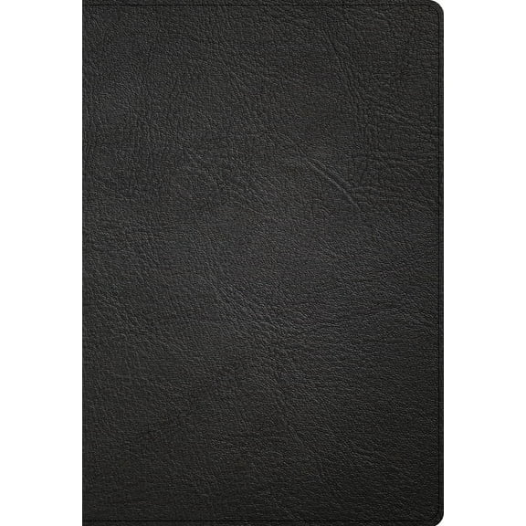NASB Super Giant Print Reference Bible, Black Genuine Leather, Indexed, (Hardcover)