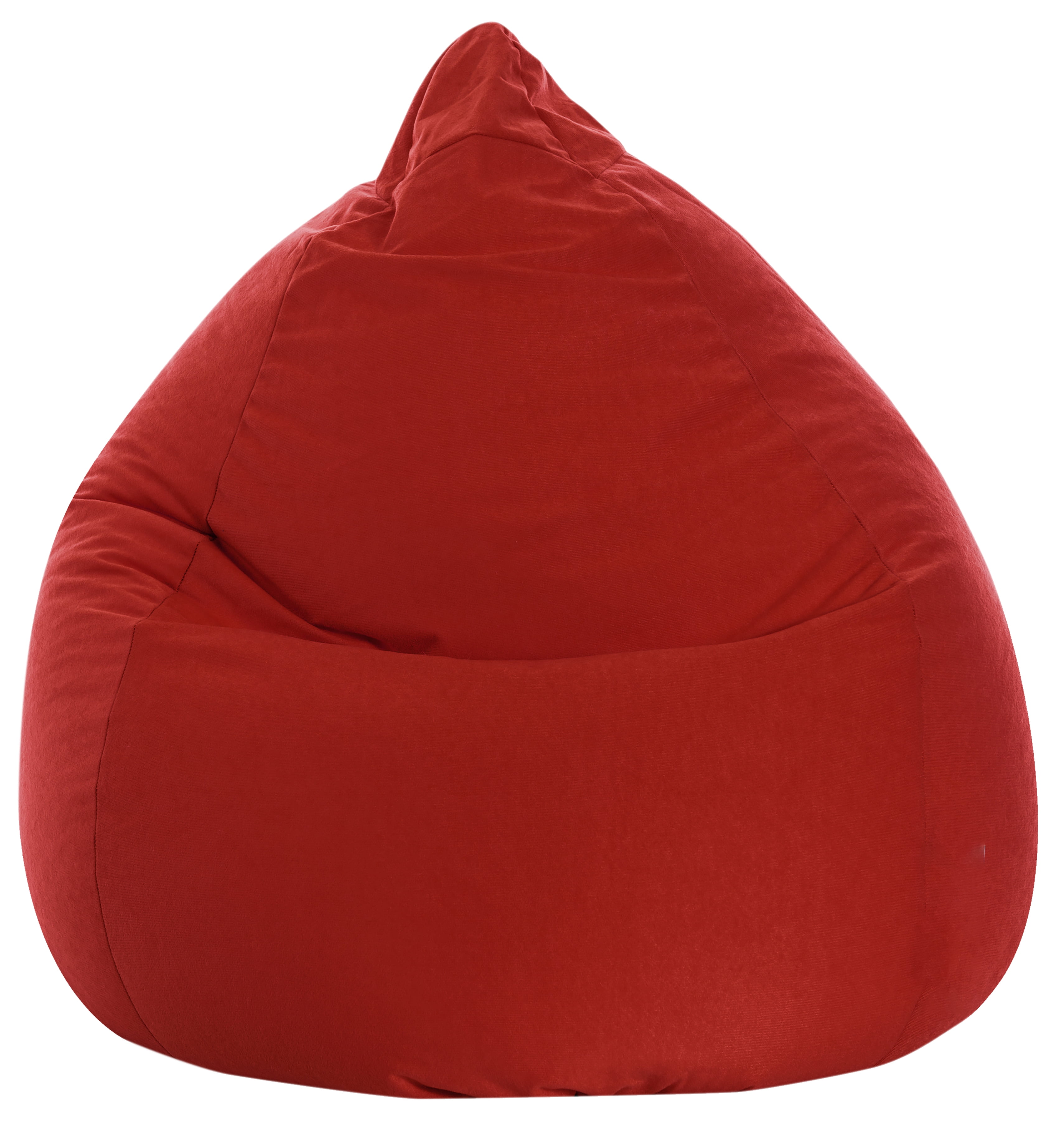 Fauteuil poire Gouchee Home Easy rouge – Tissu microfibre polyester doux avec rembourrage en billes de polystyrène, adapté aux adultes et aux adolescents, siège léger et portable pour dortoir ou salon