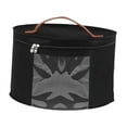 thumbnail image 2 of Caja para sombreros, estuche portátil para transportar sombreros, organizador de sombreros de ala redonda de gran capacidad Negro, 2 of 9