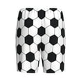 thumbnail image 2 of Lsque Soccer Ball Mens Sleep Pajama Shorts,Short Pajama Pants, Cotton Ultra-Soft Knit-XX-Large, 2 of 9