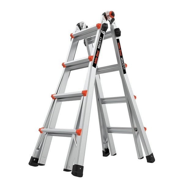 Escalera de Aluminio Multiposición 17' (5.18 m) Multi Tipo I A Little Giant 16517-002