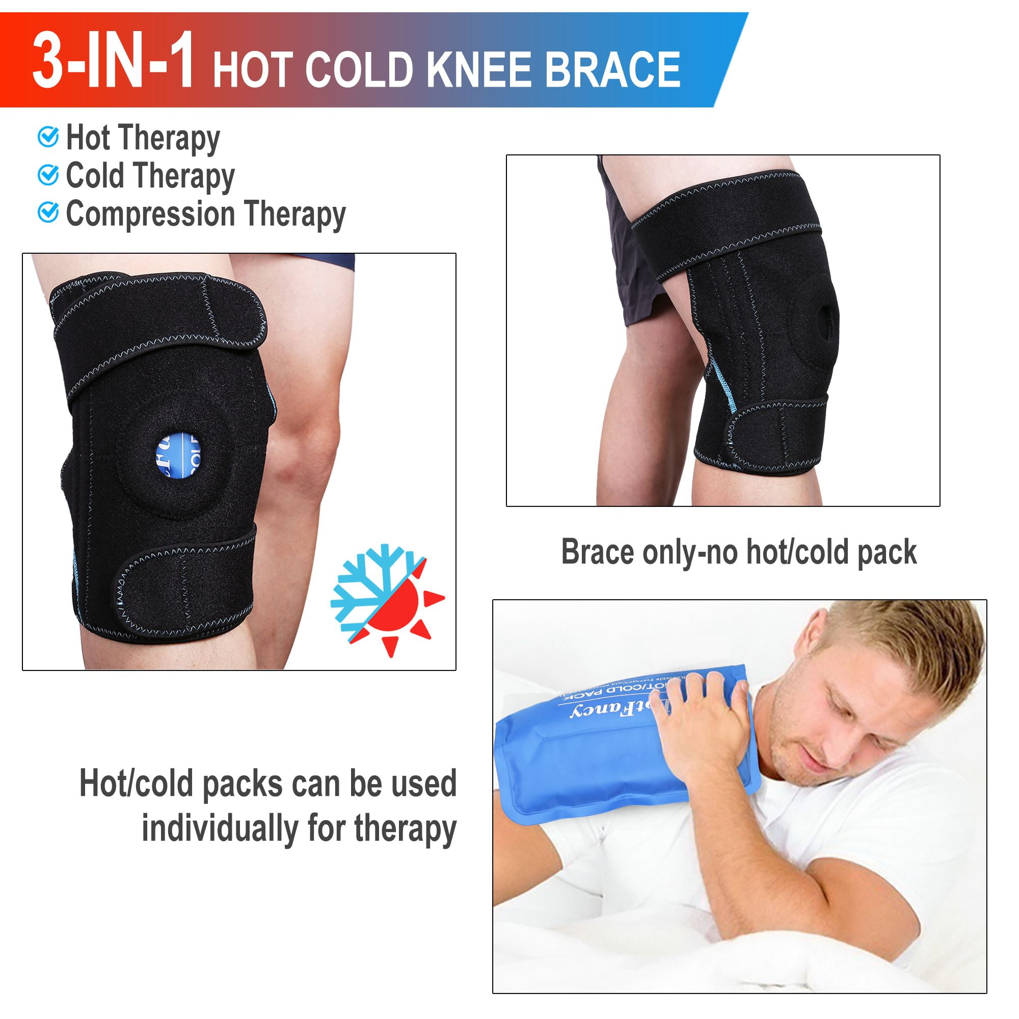 cold pack knee brace