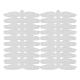 thumbnail image 3 of Rash Prevention Pads Tummy Protection Liners For Women High Intensity Training White 20Pcs, 3 of 5
