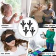 thumbnail image 5 of 4 Pcs Portable Adjustable Door Lock Hotel Door Locks, Door Security Devices, Door Lock Additional Safety Black, 5 of 5