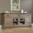 thumbnail image 4 of Sauder Vue du Port Credenza en Chêne Salé, 4 of 6