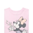 thumbnail image 3 of Disney Minnie Mouse Baby Girl Bodysuits, 2-Pack, Sizes 0/3 Months-24 Months, 3 of 3