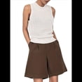 thumbnail image 1 of Suéter de Punto de Verano para Mujer, Camiseta Sin Mangas con Cuello Redondo de Crochet, Blusa Informal Sin Mangas con Aberturas L, 1 of 8