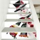 thumbnail image 1 of SZTXJ 3D Stair Stickers-39.3inch x 7.08inch-4-Self Adhesive PVC Stair Risers Removable Staircase Stickers Festival Stickers Wallpaper Home Party Decor, 1 of 4