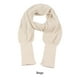 thumbnail image 3 of Sonducket Manténgase a la moda y cálido pañuelo de invierno con mangas bufanda larga de invierno para mujer con mangas unisex Accesorios de disfraces Café, 3 of 6