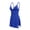 06-Sapphire blue, variant on Women's Lingerie Sexy Nightwear Spaghetti Strap Nightgown Babydoll Chemise
