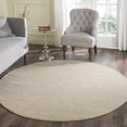 thumbnail image 1 of Safavieh Natural Fiber Collection NF143B Border Sisal Area Rug, 4' x 4' Round, Maize / Linen, 1 of 5